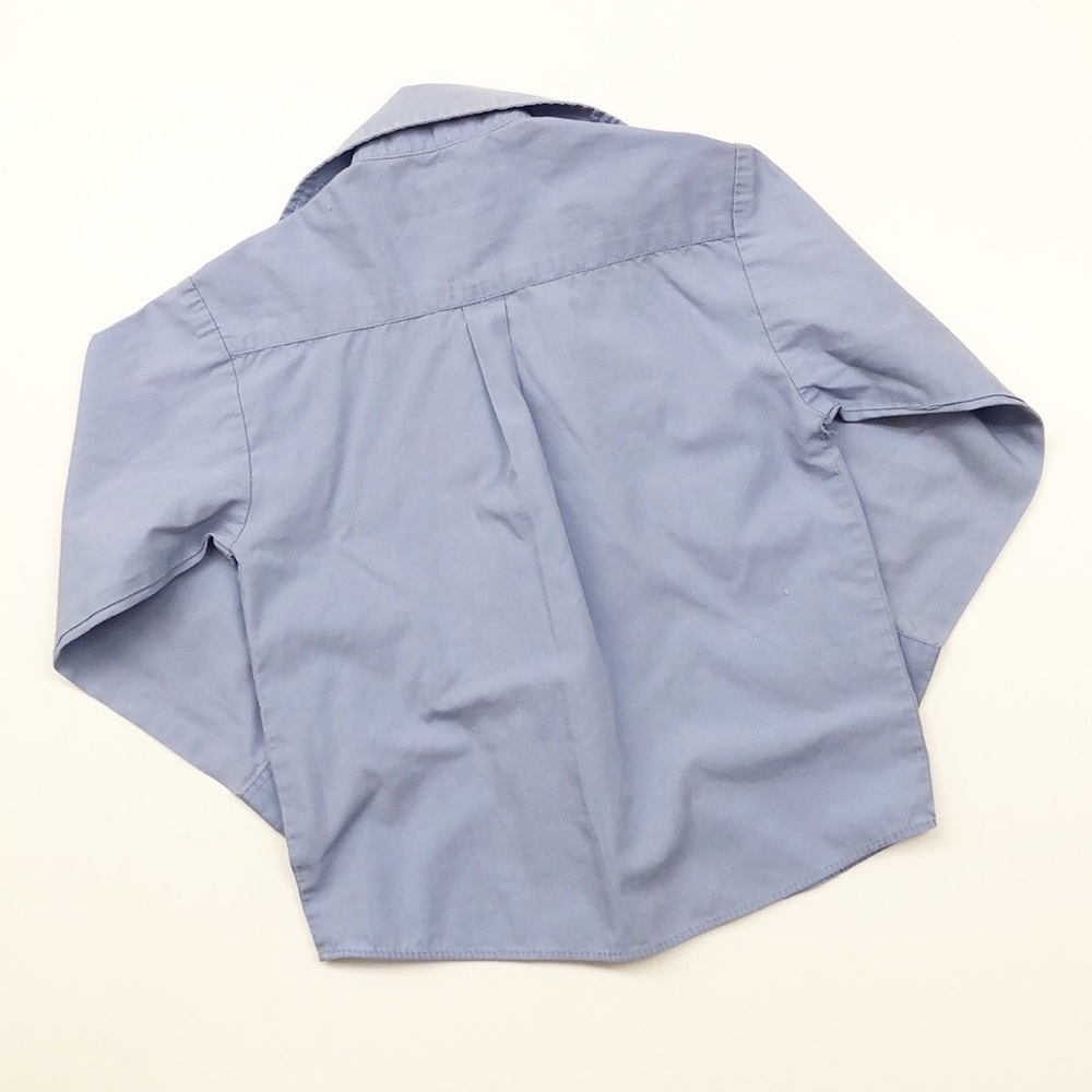 Dockers little boys light blue long sleeve button down shirt - Picture 2 of 4